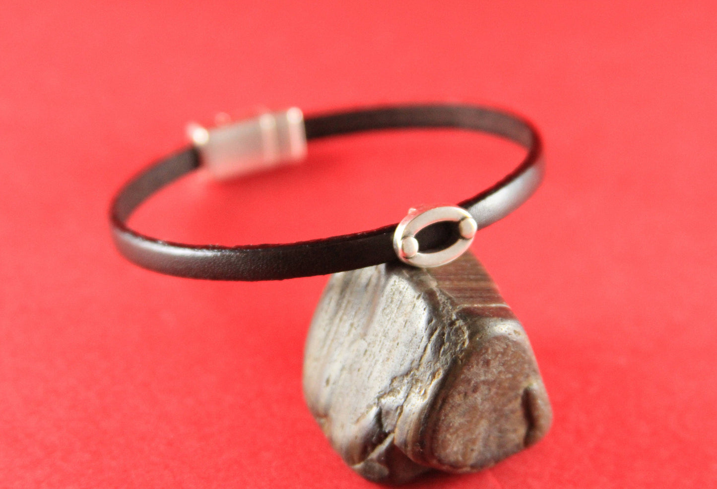 FS0203>>MADE in EUROPE 2 zamak sliders for 5mm cord, flat leather cord slider, zamak flat slider qty2