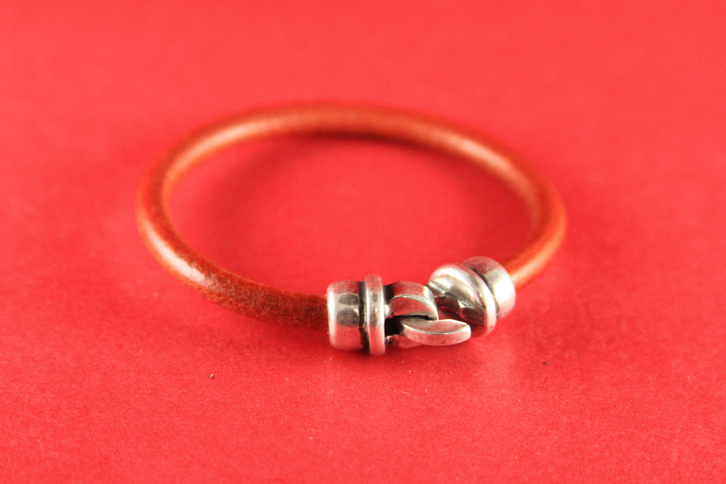RC0049>>MADE in EUROPE zamak hook clasp, 5mm round cord clasp, 5mm cord clasp, bracelet zamak hook clasp (77891/05) Qty1