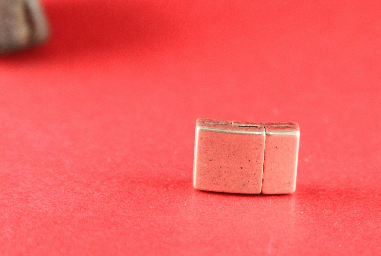 FC0119>> MADE IN EUROPE zamak clasp, flat leather cord clasp, 10mm cord clasp, 10mm cord  clasp Qty1