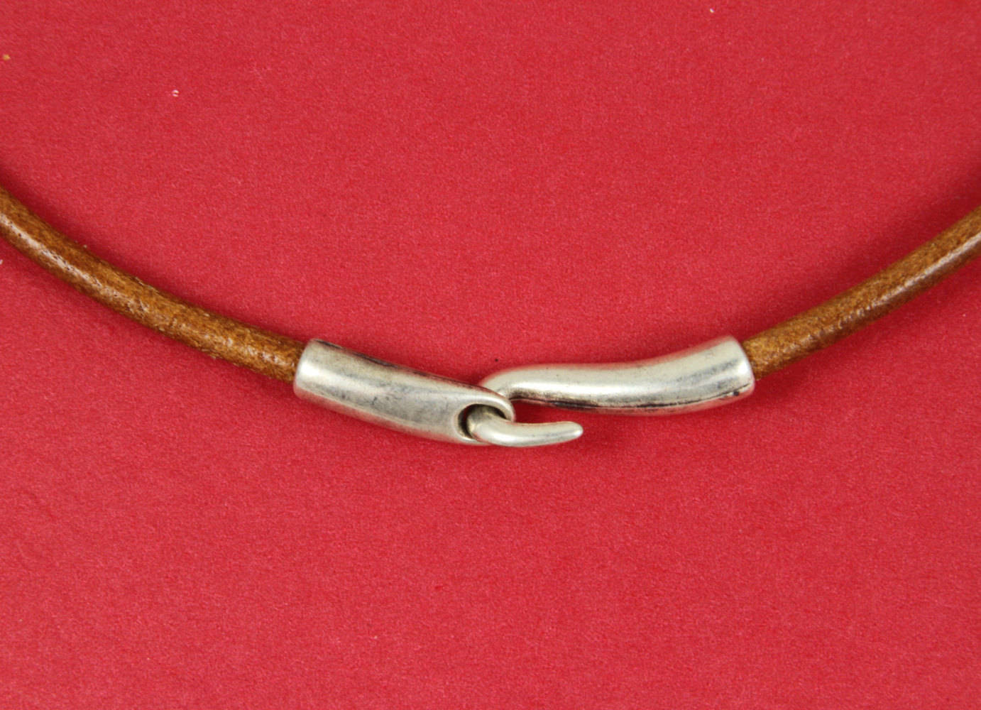 RC0074>>MADE in EUROPE 2 zamak hook clasps, 3mm round cord clasps, 3mm round cord zamak hook clasp Qty2
