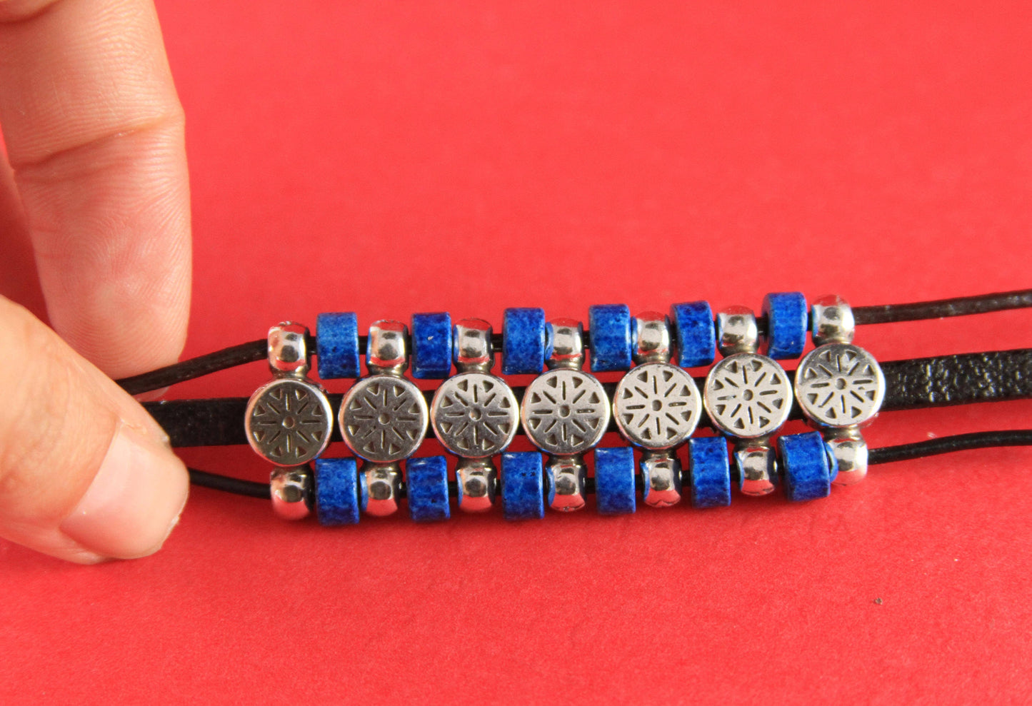 C0131>> MADE in EUROPE 4 zamak connectors, two hole connector, silver zamak connector (75372/06S) Qty4