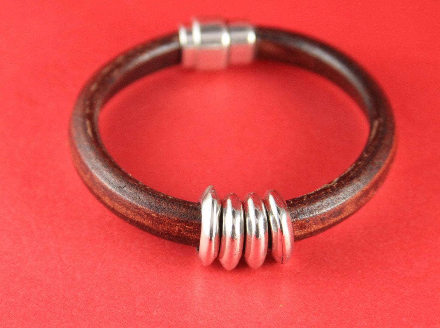 LS0045>>MADE IN EUROPE 4 zamak ring sliders, licorice ring slider, 10x6mm  sliders, silver ring sliders(ablz146s) Qty4