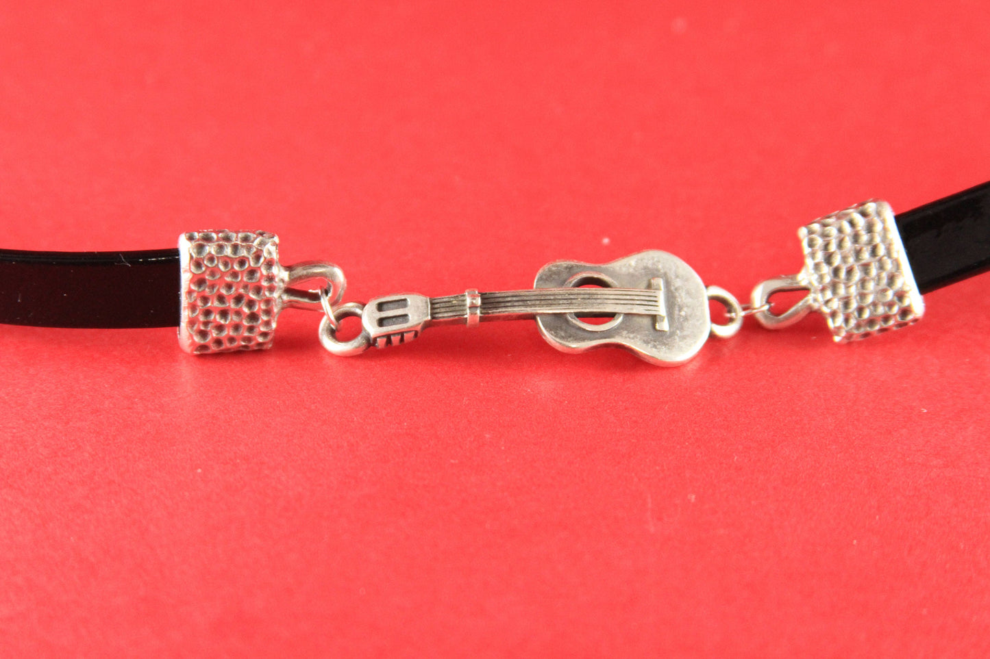 C0077>>MADE in EUROPE zamak guitar connector, bracelet connector, bracelet guitar connector qty 1