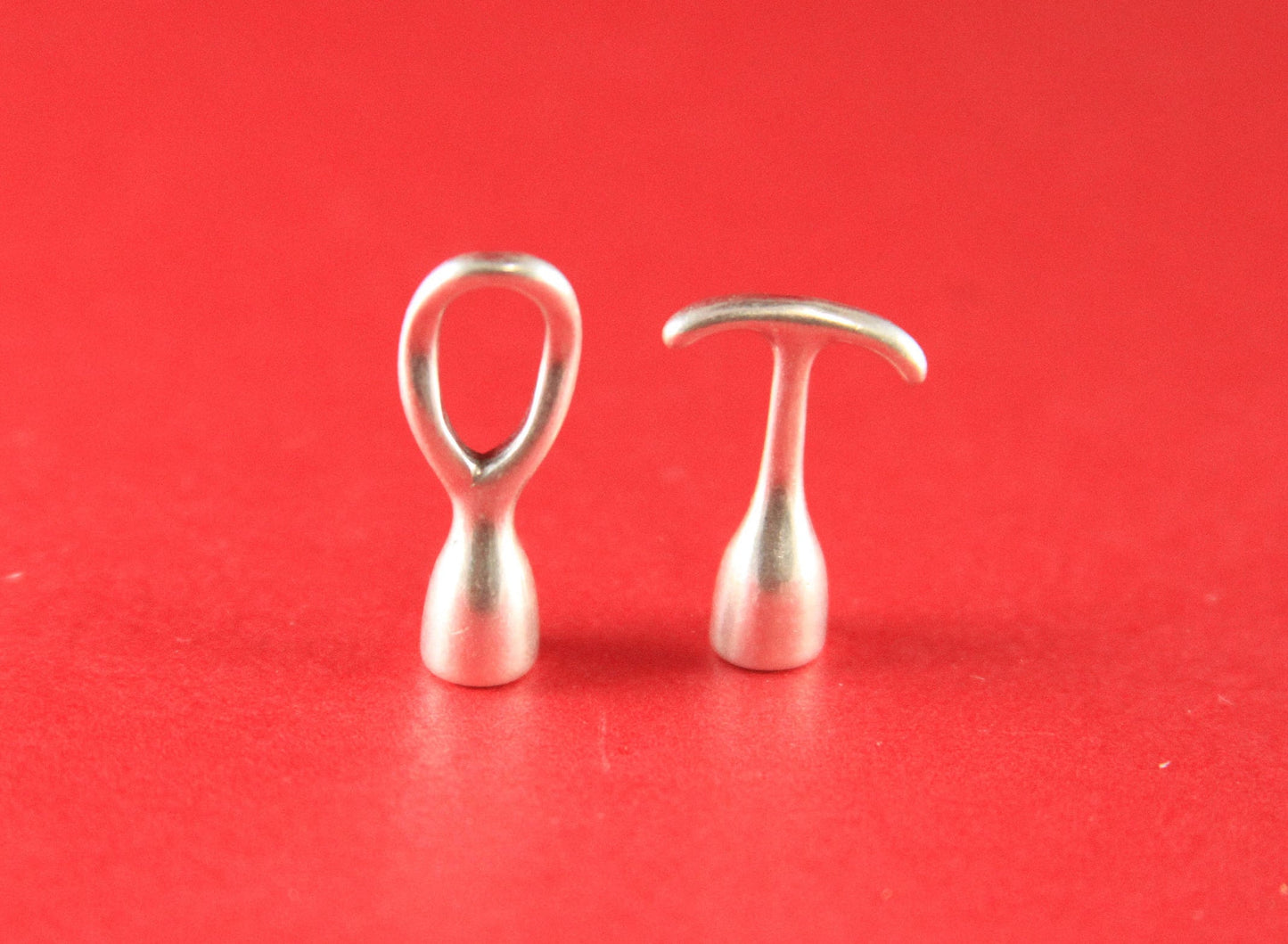 RC0040>>MADE in EUROPE zamak hook clasp, round cord clasp,  bracelet zamak hook, zamak clasp (ng0093-027) Qty1