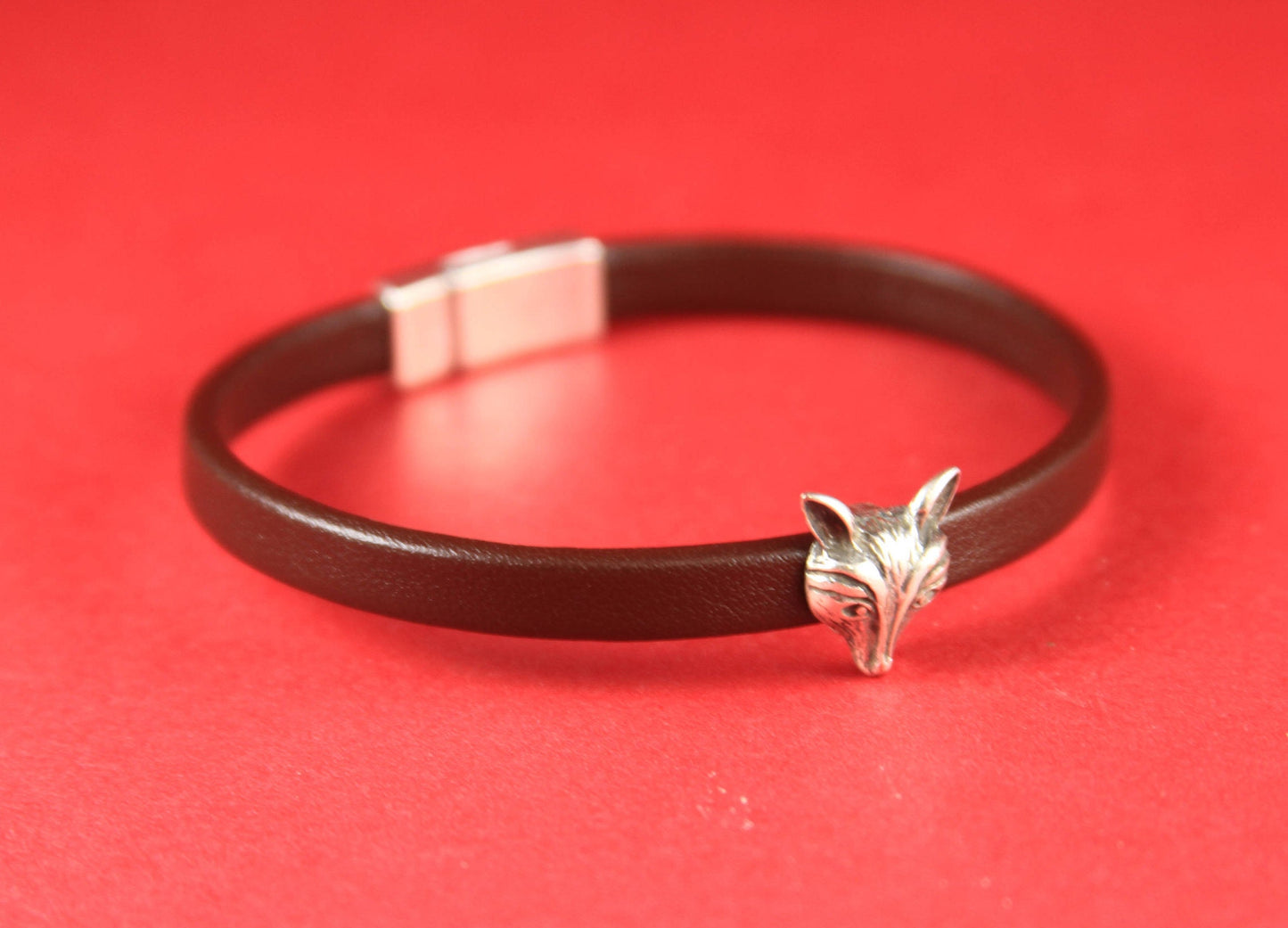 FS0226>>MADE in EUROPE 2 zamak fox sliders for 6mm cord, flat cord slider, zamak bar slider qty2