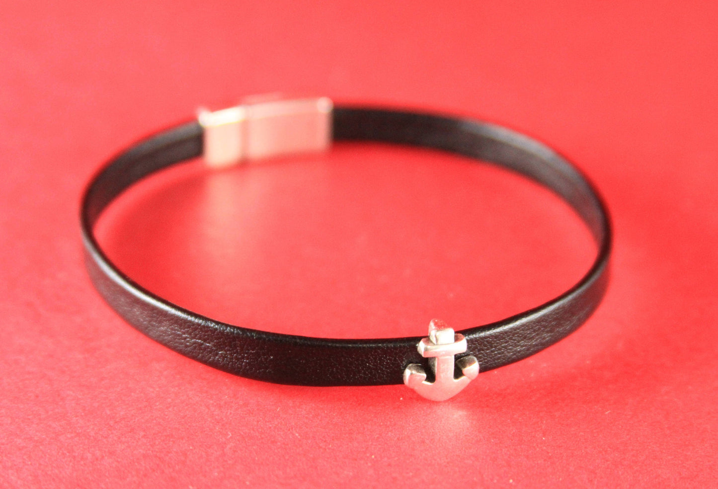 FS0201>>MADE in EUROPE 4 zamak anchor sliders for 5mm flat cord, flat 5mm cord slider, zamak anchor sliders qty4