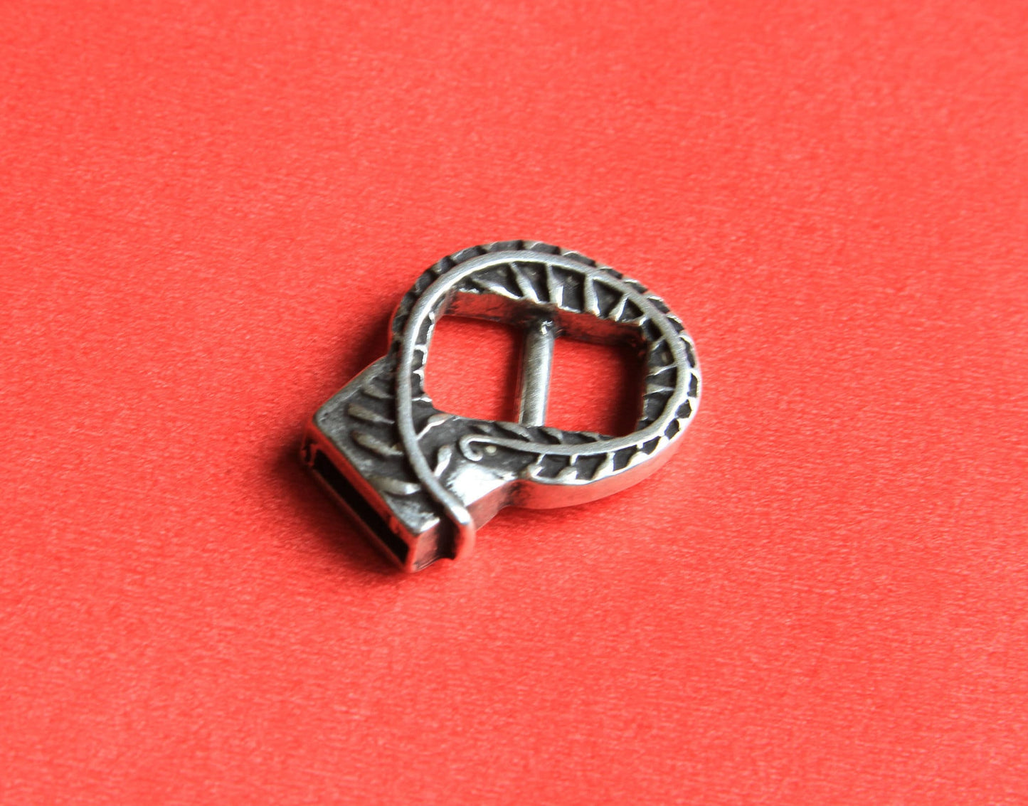 FC0259>>MADE in EUROPE zamak buckle clasp, flat zamak buckle clasp, flat cord clasp, 10mm flat cord clasp, (78803/10) Qty1