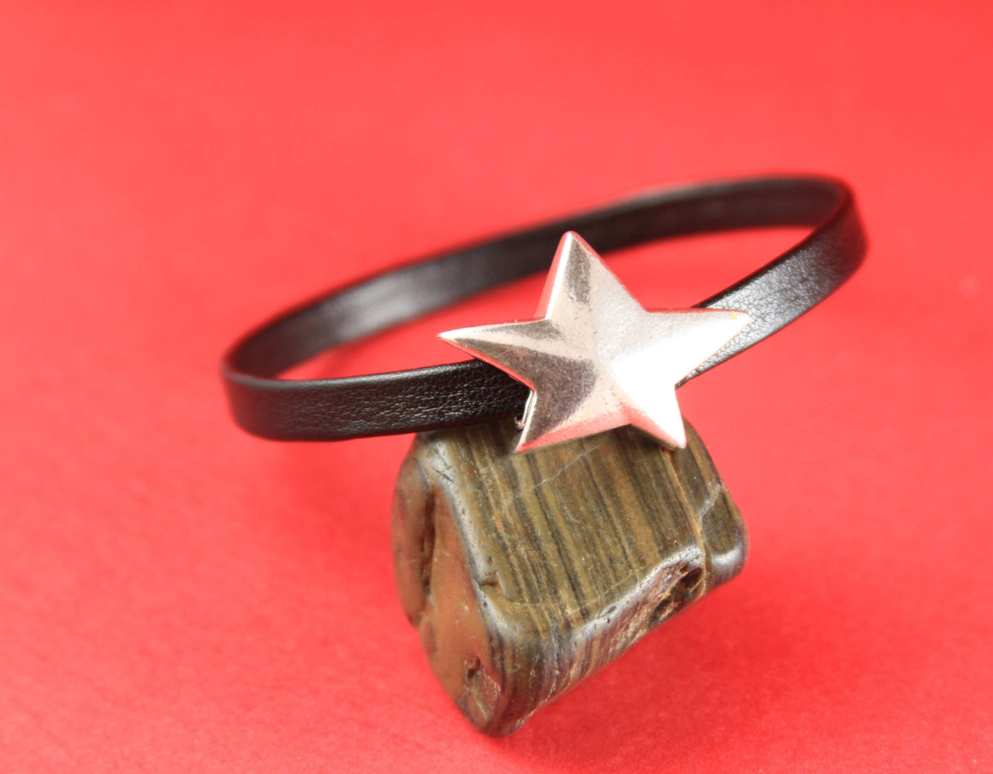 FC0117>>MADE IN EUROPE zamak star clasp,  flat cord clasp, zamak star clasp, flat cord clasp Qty1