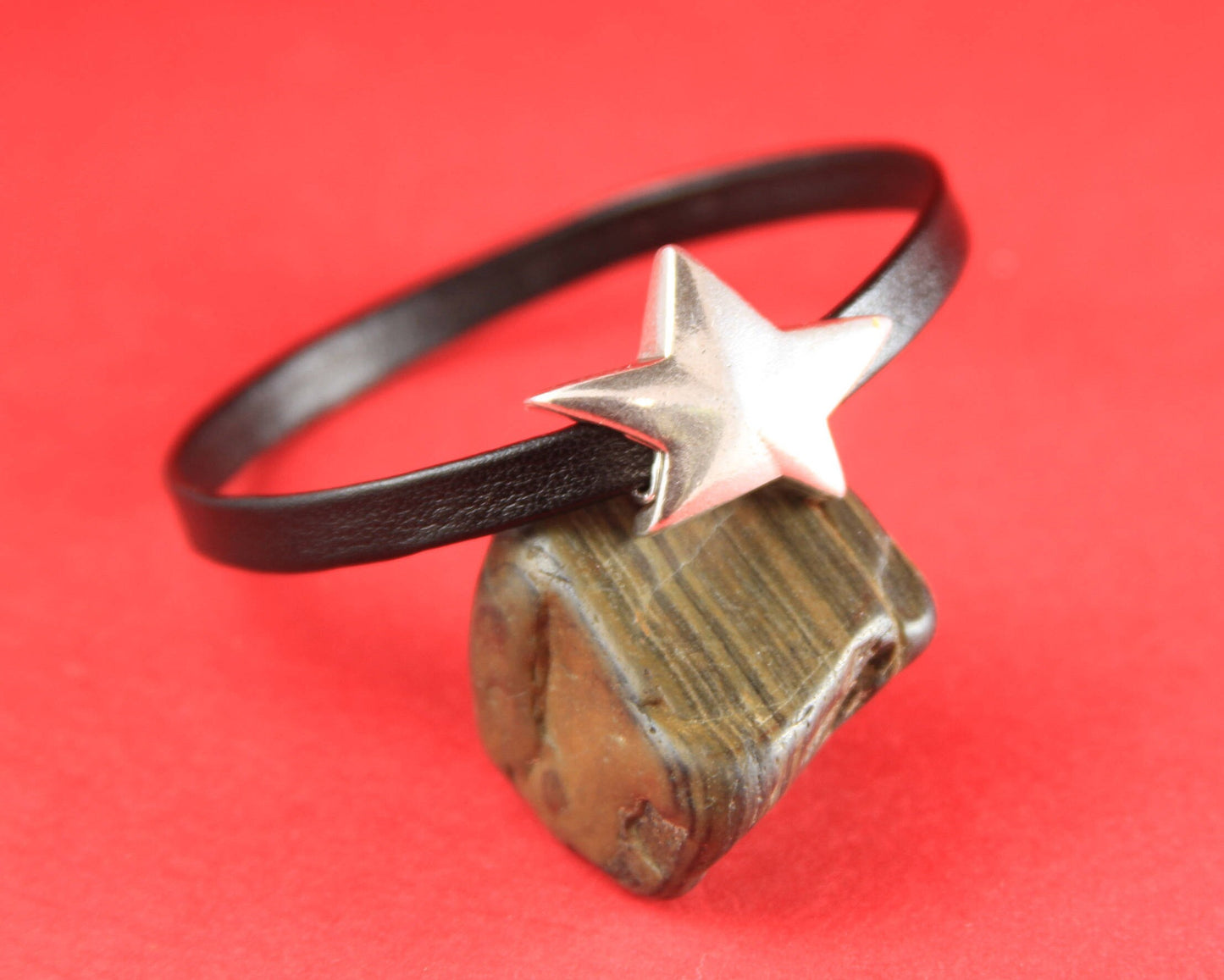 FC0117>>MADE IN EUROPE zamak star clasp,  flat cord clasp, zamak star clasp, flat cord clasp Qty1