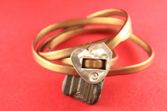 FC0062>>MADE in EUROPE zamak heart buckle clasp with Swarovski crystal, heart slider clasp, hammered heart clasp (788804/06z2) qty1