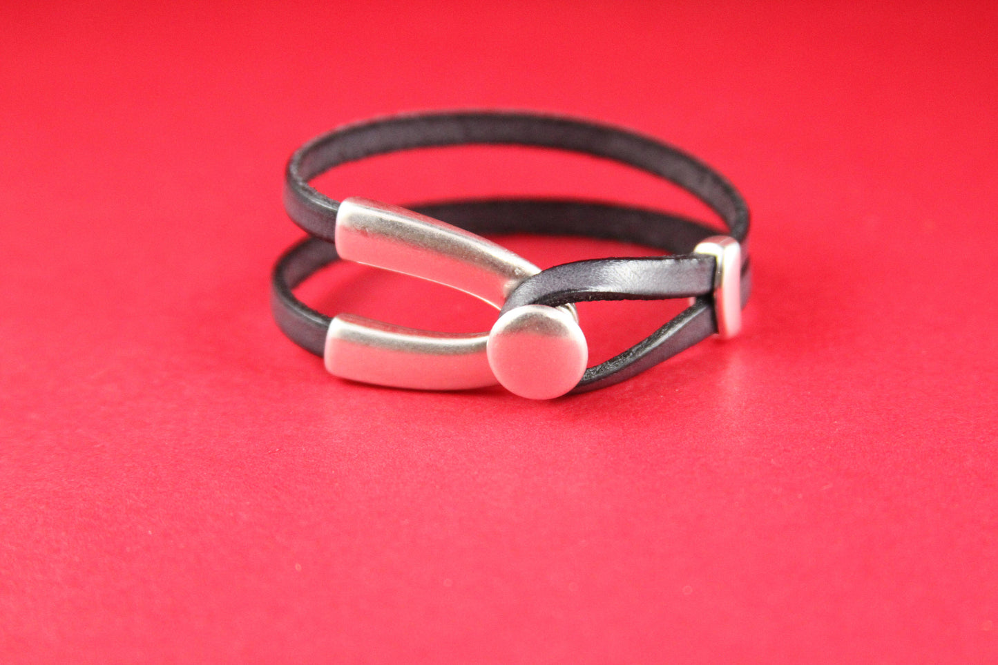 B0060/61>>MADE in EUROPE zamak button clasp with slider, double strand 5mm cord clasp, 5mm flat cord clasp,  U clasp Qty1set