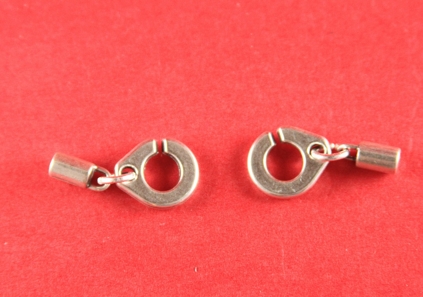 RC0050>> MADE in EUROPE 1 set of clasp for 2mm leather cord,2mm round leather cord clasp,2mm cord clasp with lobster clasp(76800/02) Qty1set