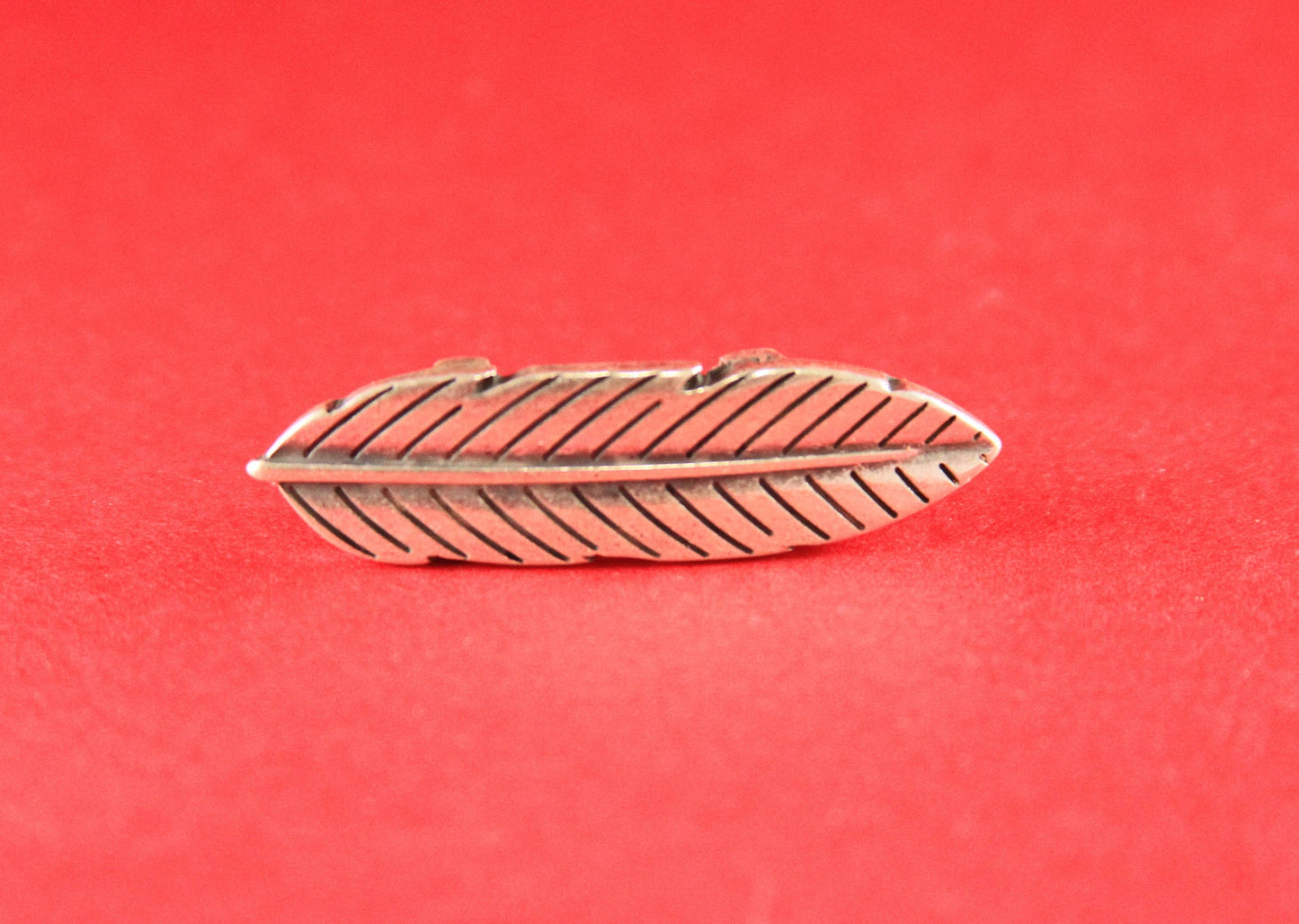 FS0202>>MADE in EUROPE zamak feather slider, large silver feather slider, 10mm flat cord slider qty1