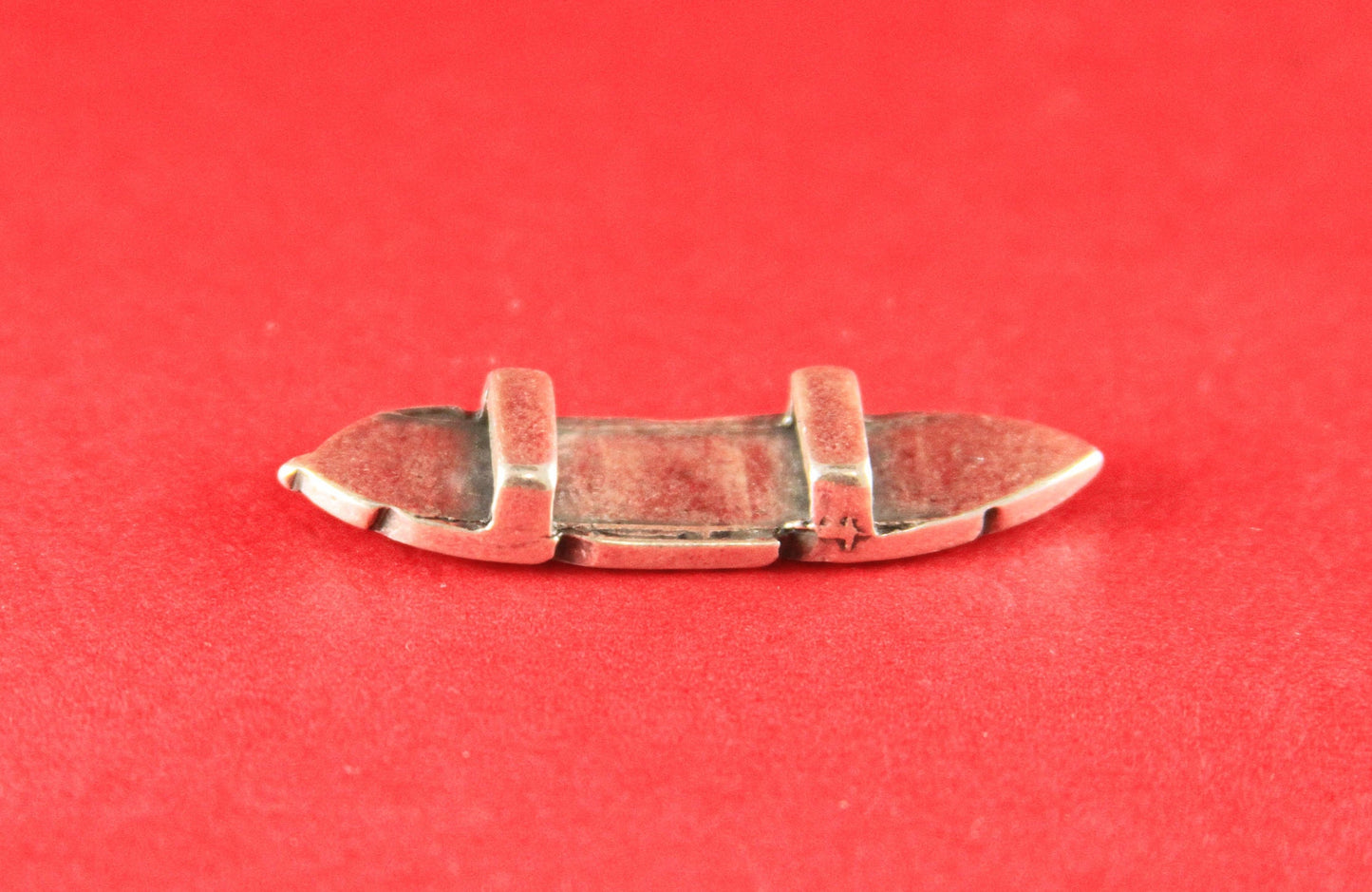 FS0202>>MADE in EUROPE zamak feather slider, large silver feather slider, 10mm flat cord slider qty1
