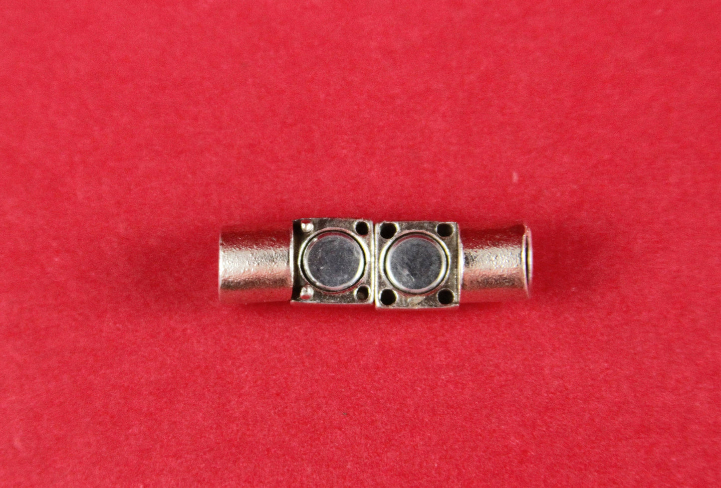 RC0030>>MADE IN EUROPE 5mm cord clasp, 5mm round leather cord clasp, round cord zamak clasp Qty1