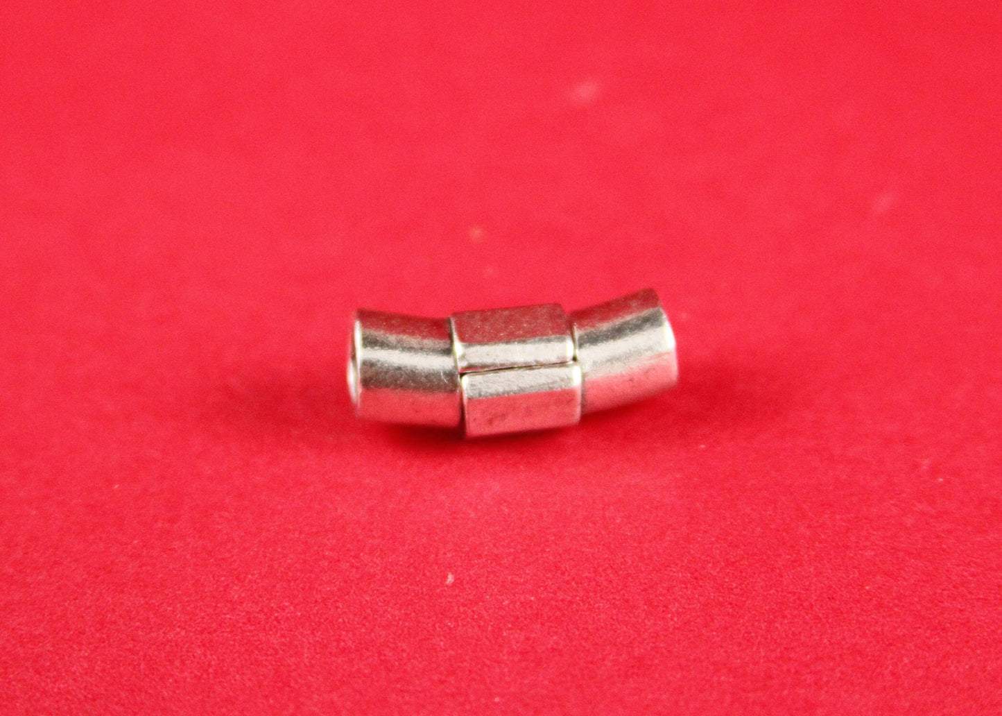 RC0030>>MADE IN EUROPE 5mm cord clasp, 5mm round leather cord clasp, round cord zamak clasp Qty1