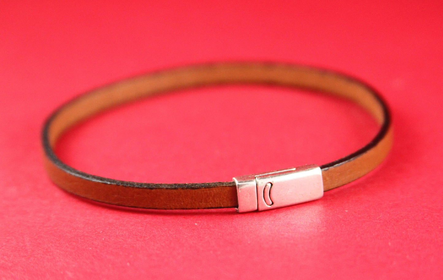 FC0140>>MADE in EUROPE 5mm flat cord clasp, zamak clasp, zamak clasp, 5mm flat cord clasp Qty1