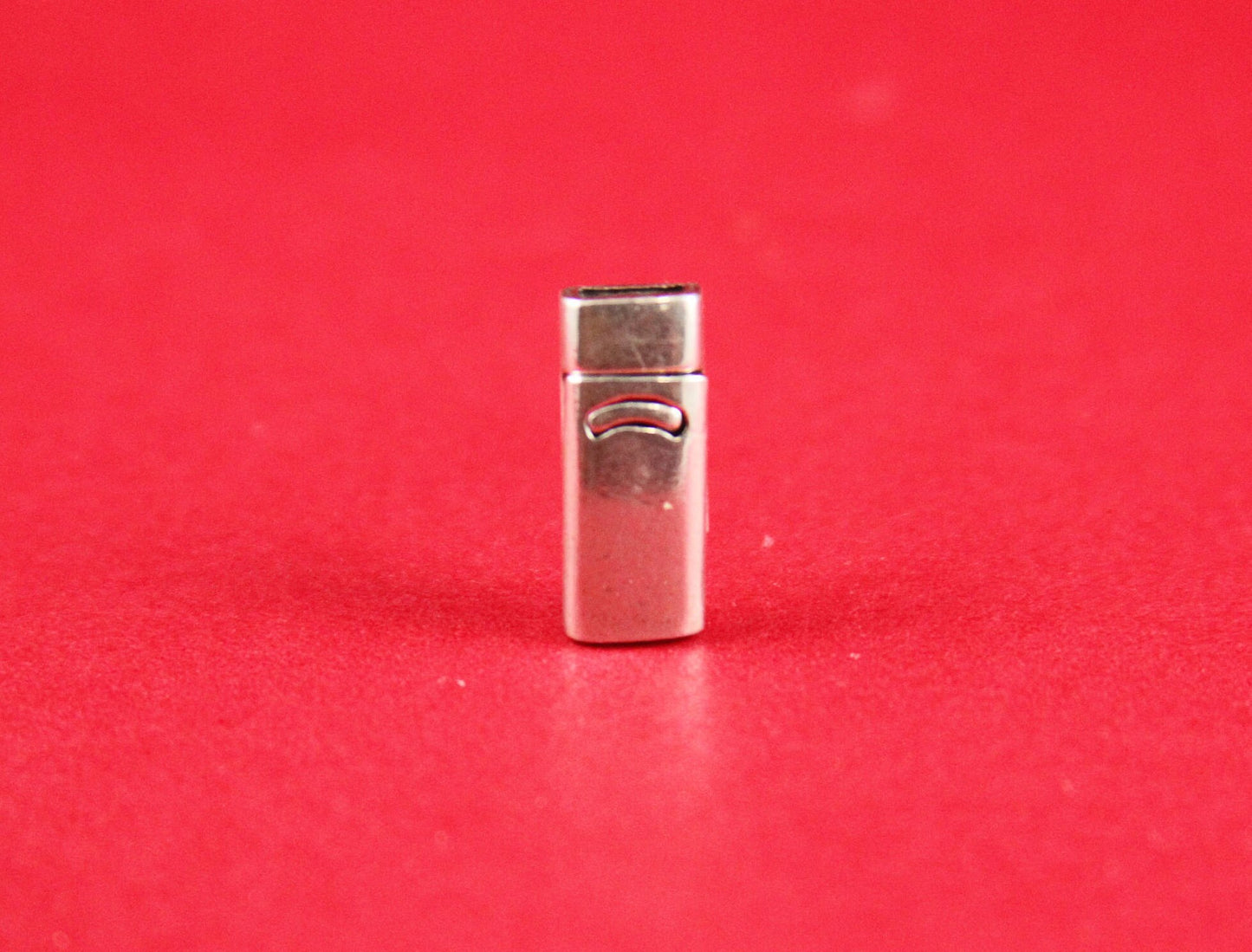 FC0140>>MADE in EUROPE 5mm flat cord clasp, zamak clasp, zamak clasp, 5mm flat cord clasp Qty1