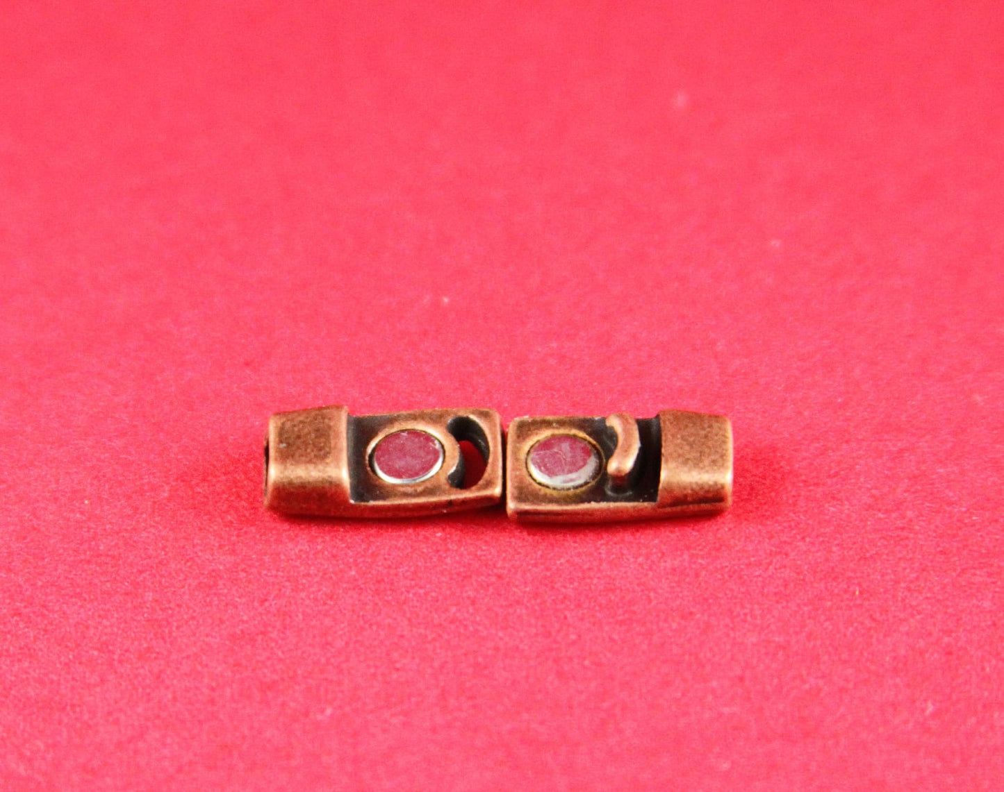 FC0137>>MADE in EUROPE zamak flat cord clasp, zamak clasp, 3mm flat cord  clasp Qty1