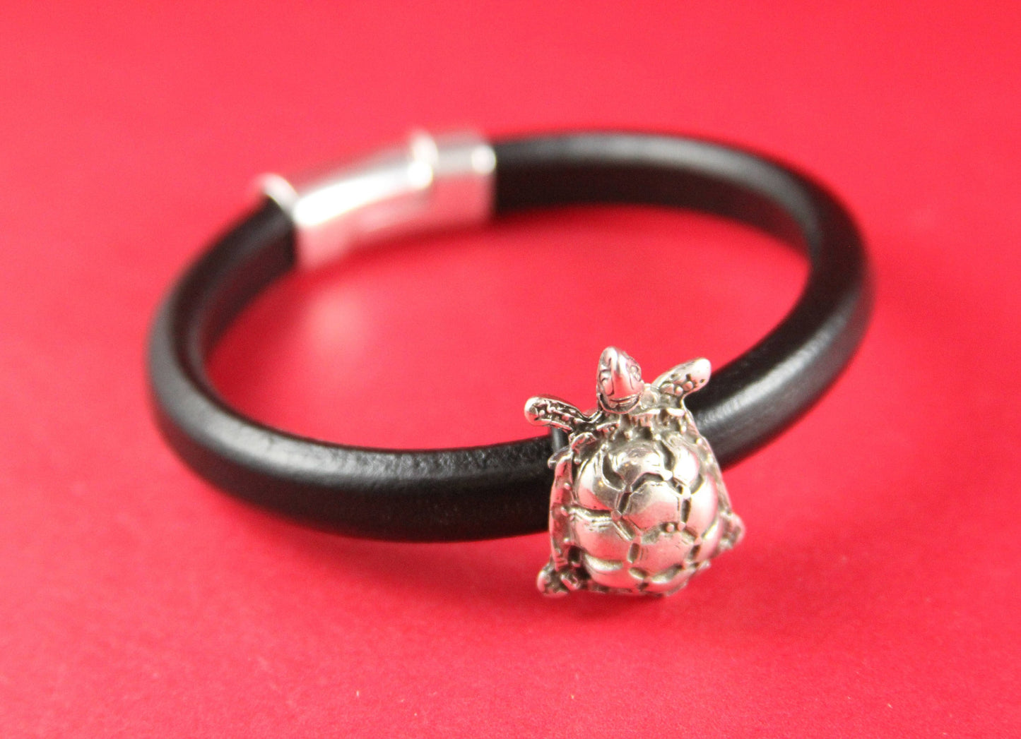 LS0028>> MADE in EUROPE zamak turtle slider, licorice slider, zamak turtle slider for licorice leather cord, qty1