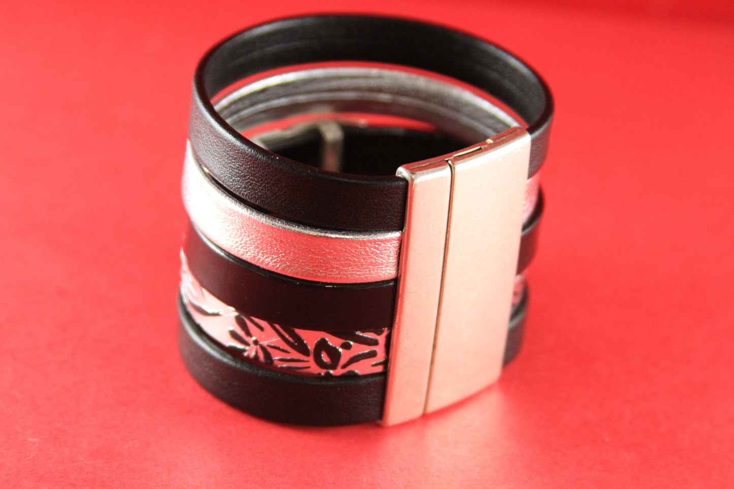 FC0094>>MADE in EUROPE flat cord clasp, 50mm flat cord clasp, large clasp (78933/50) qty1