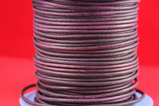 MADE in EUROPE 2 yards of suede cord, 3mm round suede cord (3crolil)
