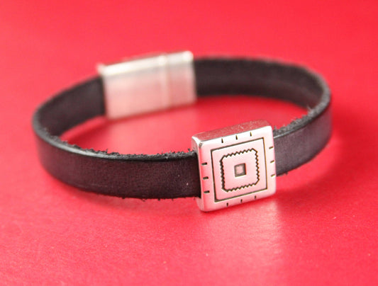 FS0212>>MADE in EUROPE 2 zamak square sliders, 10mm flat cord slider, 10mm flat cord square slider qty2