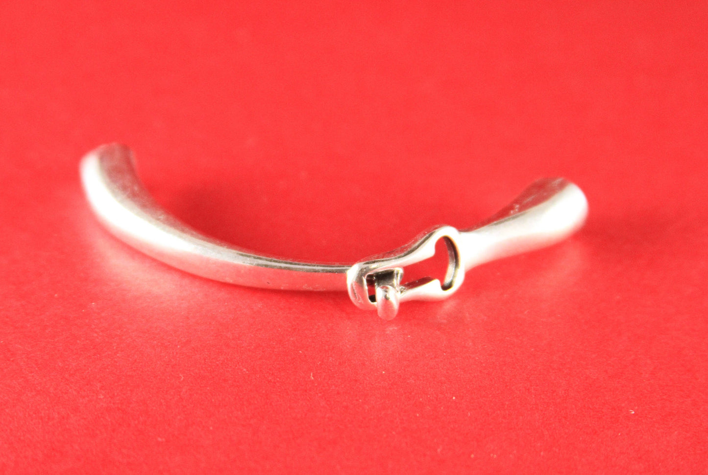 RC0140>>MADE in EUROPE zamak hook clasp, round cord clasp, 5mm cord clasp, bracelet zamak hook, zamak half bracelet (ng4449-027) Qty1