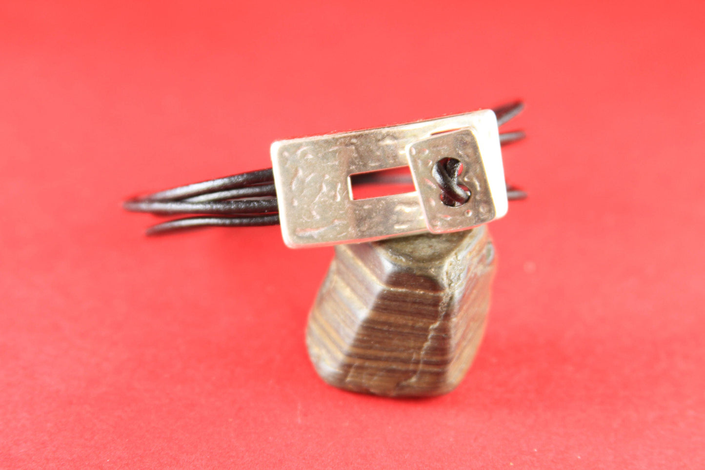 RC0047>>MADE in EUROPE zamak toggle clasp, rectangular toggle clasp , silver toggle clasp (ng0668-027) Qty1