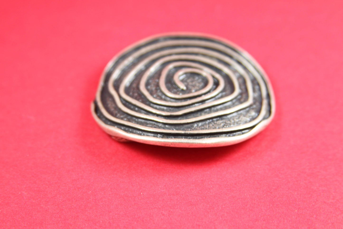 C0103>>MADE IN EUROPE flat cord zamak connector, zamak large swirl connector, large spiral connector, 30mm flat cord slider Qty1