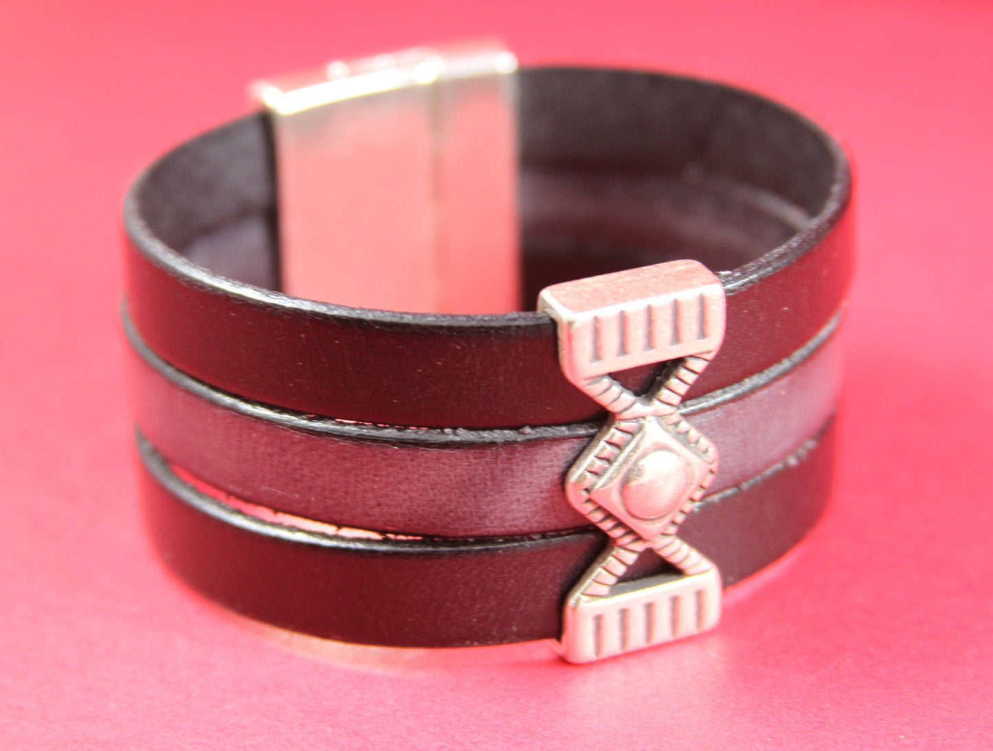 FS0012>>MADE in EUROPE zamak slider for 30mm cord, 30mm flat cord slider, zamak bar slider (14851/30) qty1
