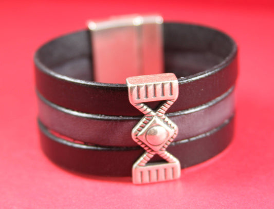 FS0012>>MADE in EUROPE zamak slider for 30mm cord, 30mm flat cord slider, zamak bar slider (14851/30) qty1