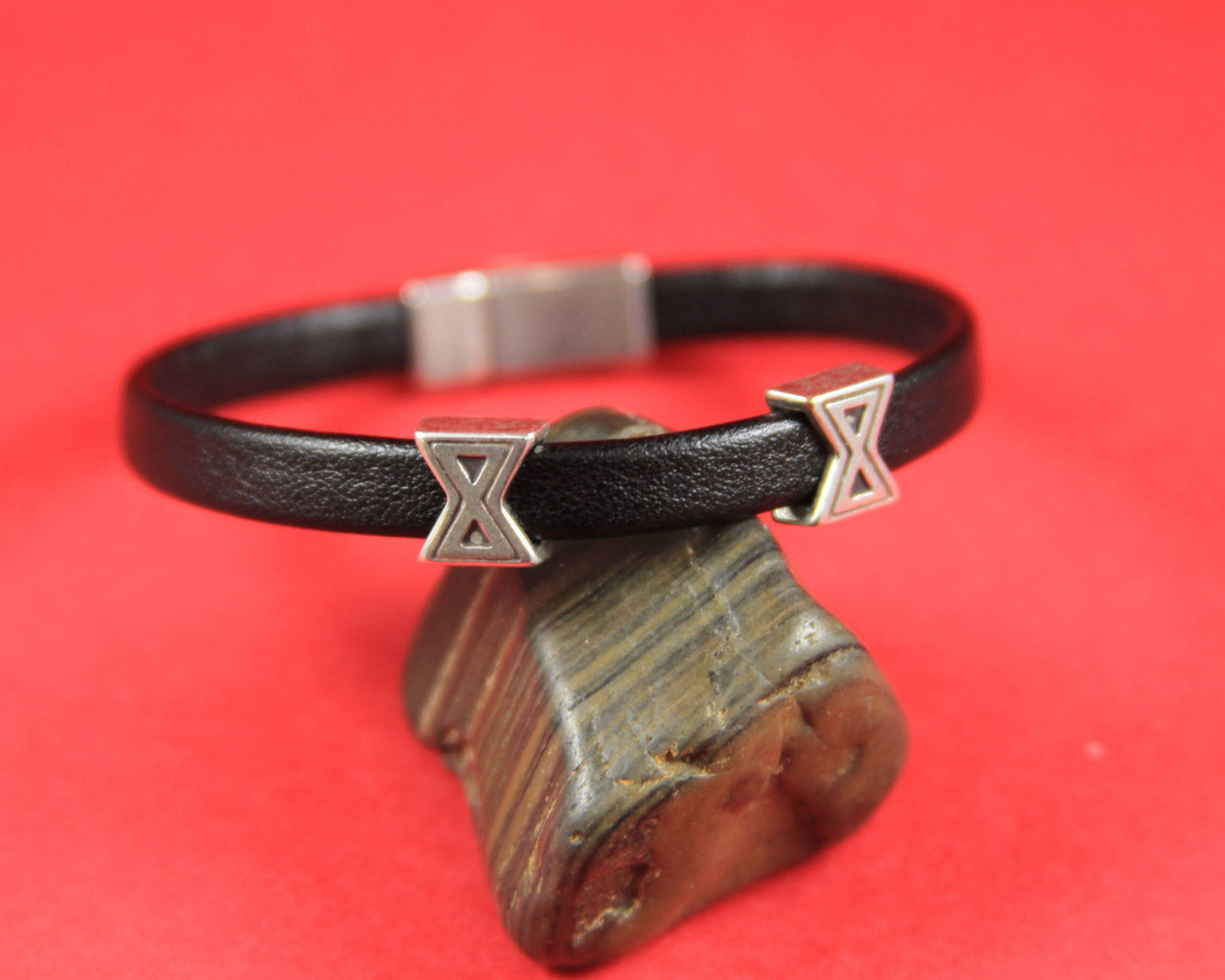 FS0279>>MADE in EUROPE 4 zamak sliders for 6mm cord, flat cord sliders, zamak flat cord slider qty4