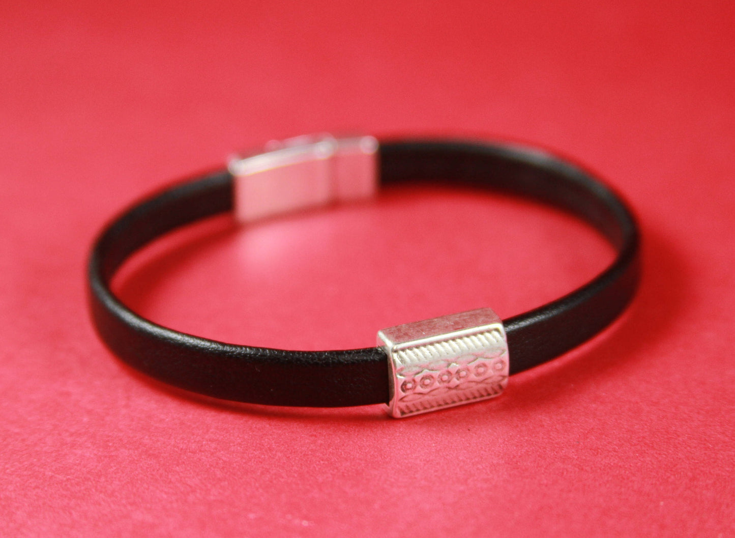 FS0287>> MADE in EUROPE 2 zamak sliders for 6mm cord, flat cord slider, zamak textured sliders qty2