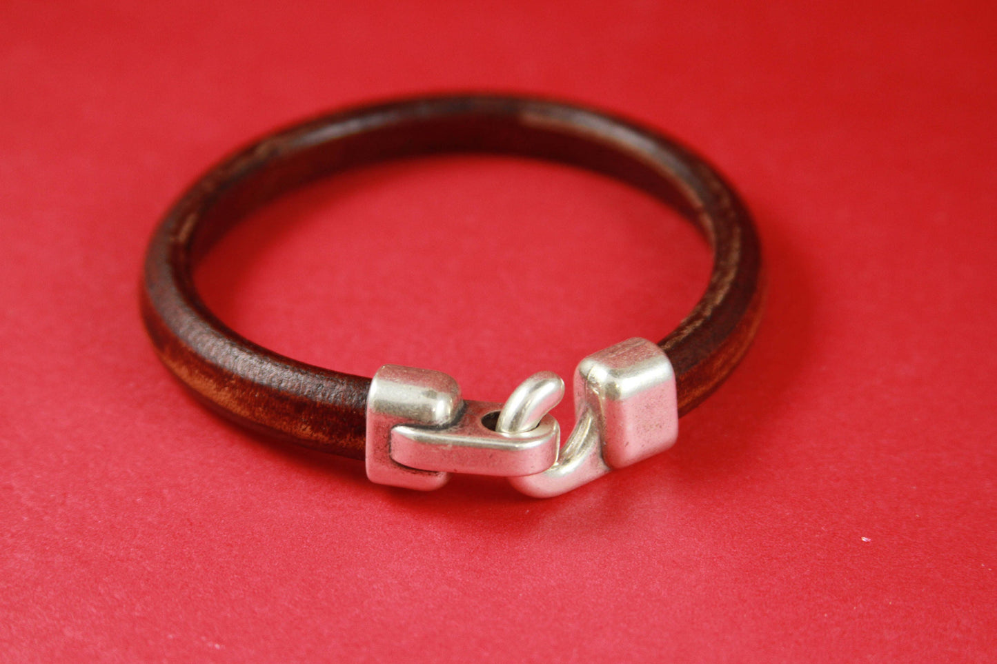 LC0031>>MADE in EUROPE zamak hook clasp, licorice cord hook clasp, licorice cord hook clasp (77823/10) qty1
