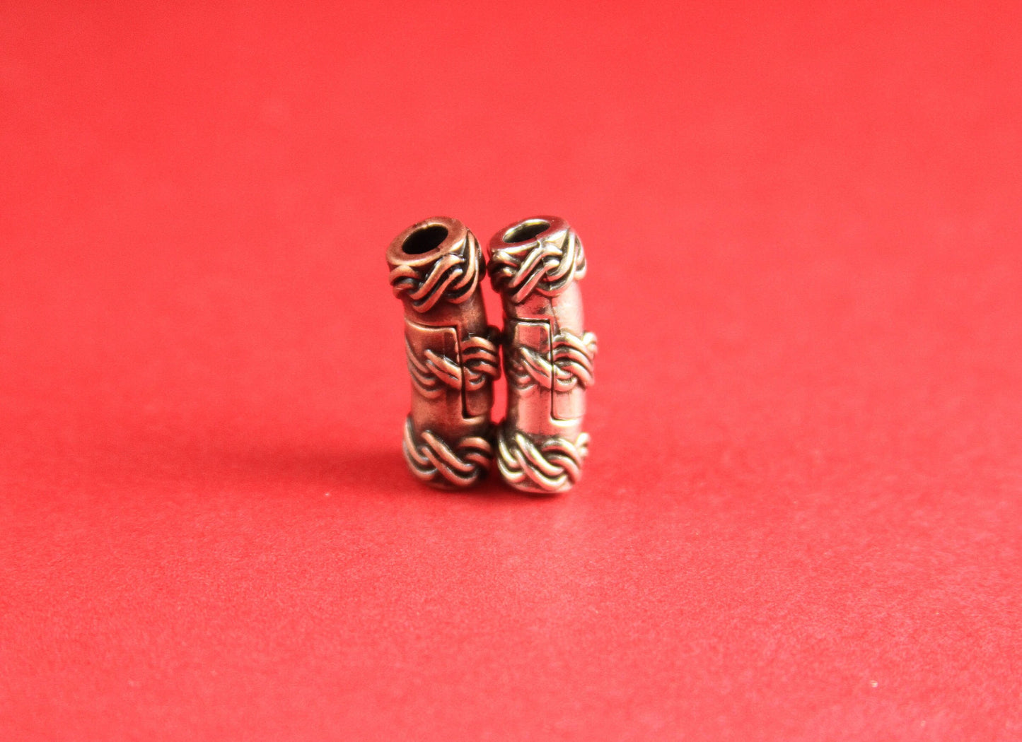 RC0029>>MADE IN EUROPE 4mm cord clasp, 4mm round leather cord clasp, round cord zamak clasp Qty1