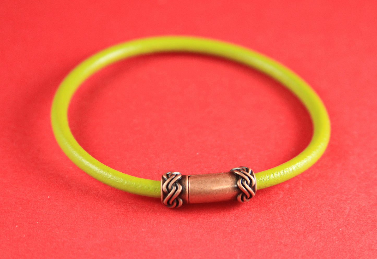 RC0037>>MADE IN EUROPE 4mm cord magnetic clasp, 4mm round leather cord clasp, round cord zamak clasp (TM4CFC) Qty1