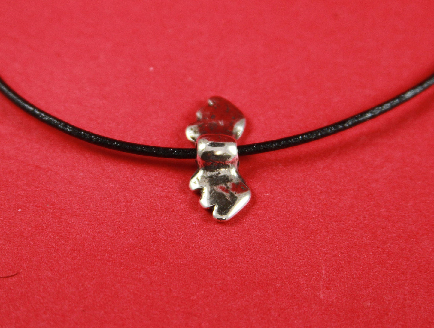 RS0110>>MADE IN EUROPE 2 zamak wing beads, silver wings sliders, 3mm cord sliders, (Ablz175s) Qty2