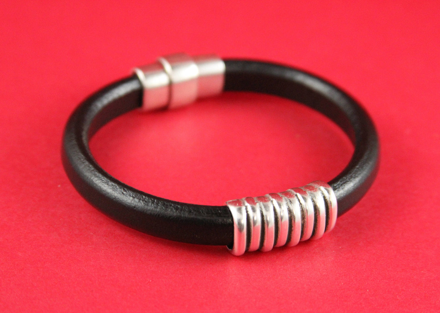 LS0020>>MADE in EUROPE zamak slider tube, licorice slider, licorice cord zamak slider, large tube slider, 10x6mm tube slider, Qty1