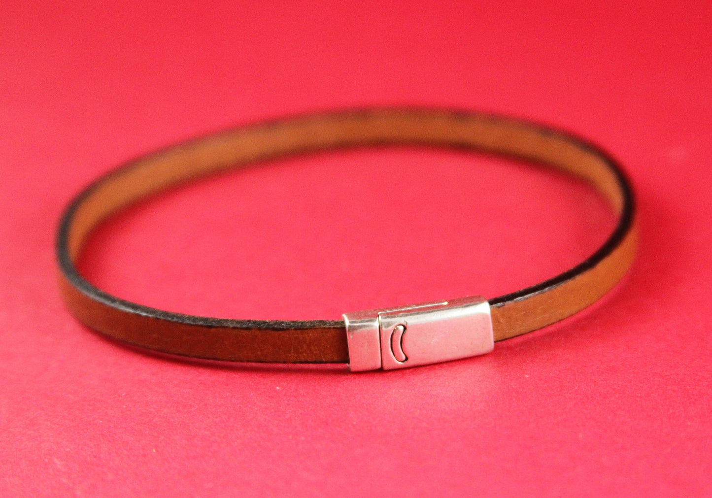 FC0140>>MADE in EUROPE 5mm flat cord clasp, zamak clasp, zamak clasp, 5mm flat cord clasp Qty1