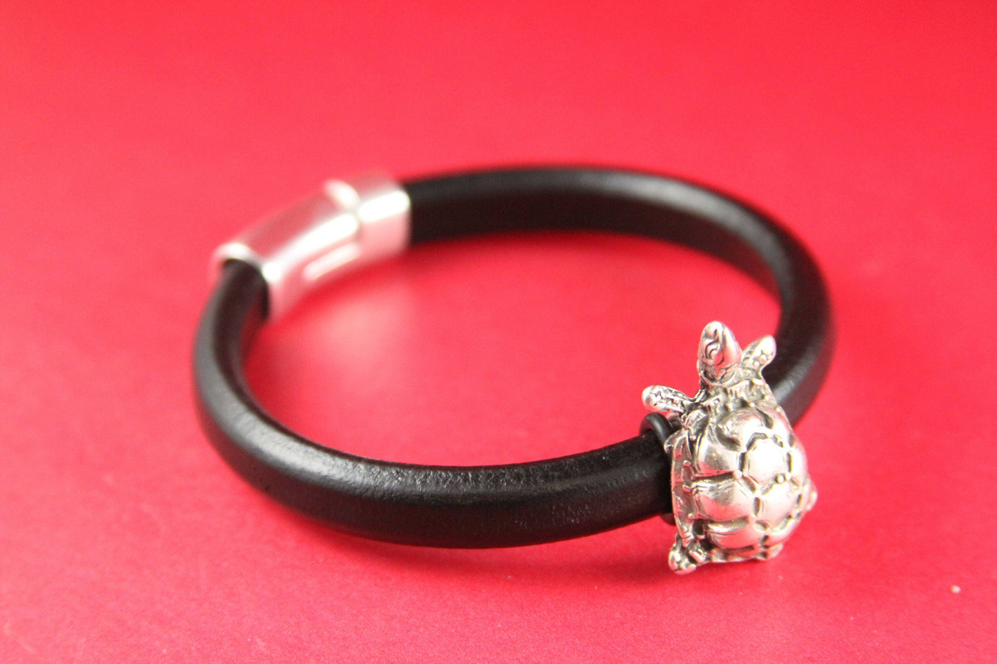 LS0028>> MADE in EUROPE zamak turtle slider, licorice slider, zamak turtle slider for licorice leather cord, qty1