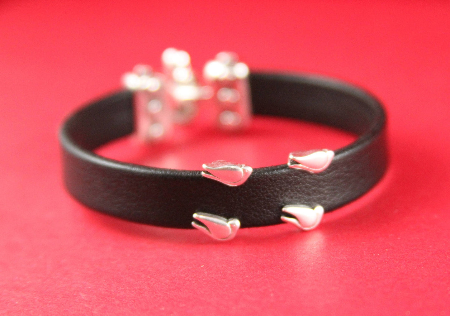 FS0173>>MADE in EUROPE 2 zamak bird sliders, silver bird sliders, 10mm flat cord slider, 10mm flat cord slider qty2