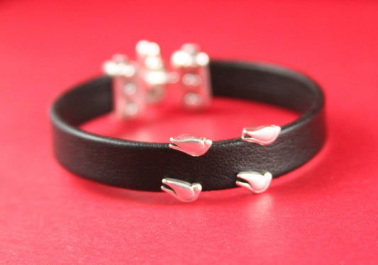 FS0173>>MADE in EUROPE 2 zamak bird sliders, silver bird sliders, 10mm flat cord slider, 10mm flat cord slider qty2