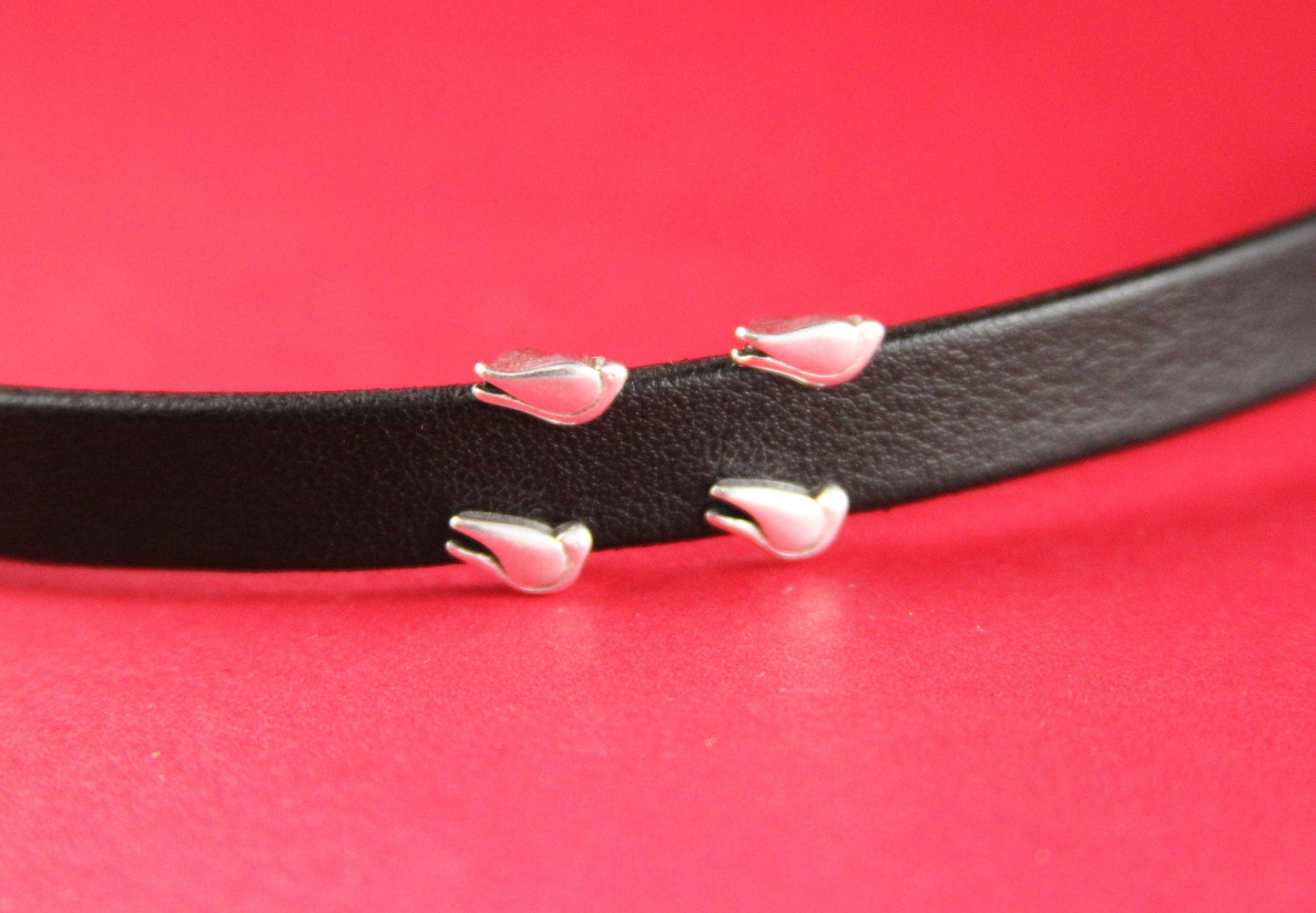 FS0173>>MADE in EUROPE 2 zamak bird sliders, silver bird sliders, 10mm flat cord slider, 10mm flat cord slider qty2