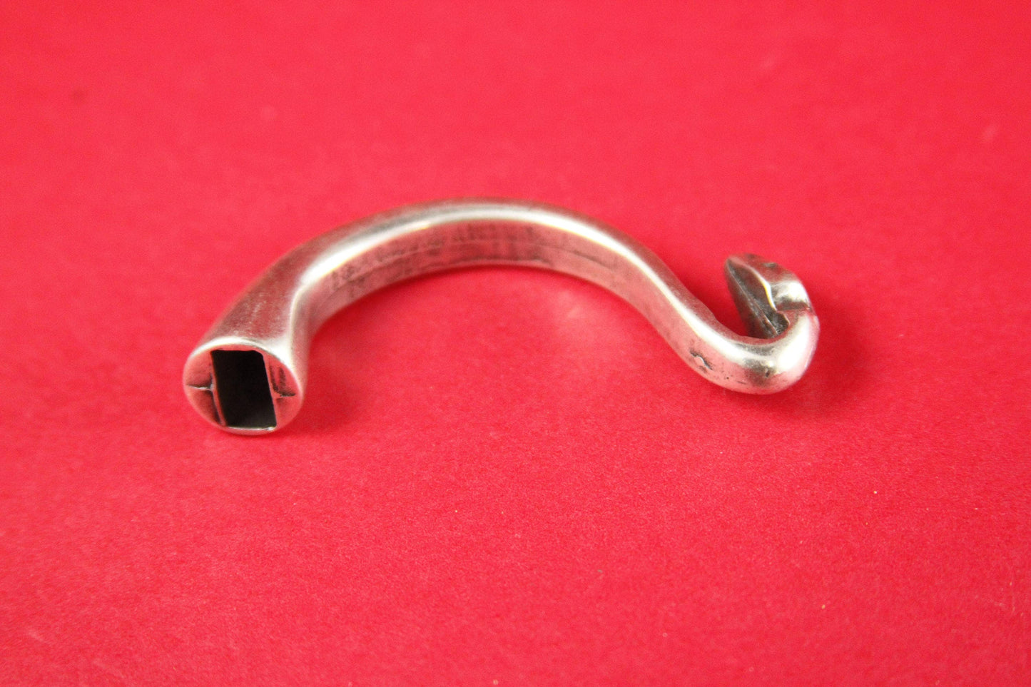 B0016>>MADE IN EUROPE  zamak snake half bracelet with strand separator, bracelet hook clasp (6783S) qty 1set