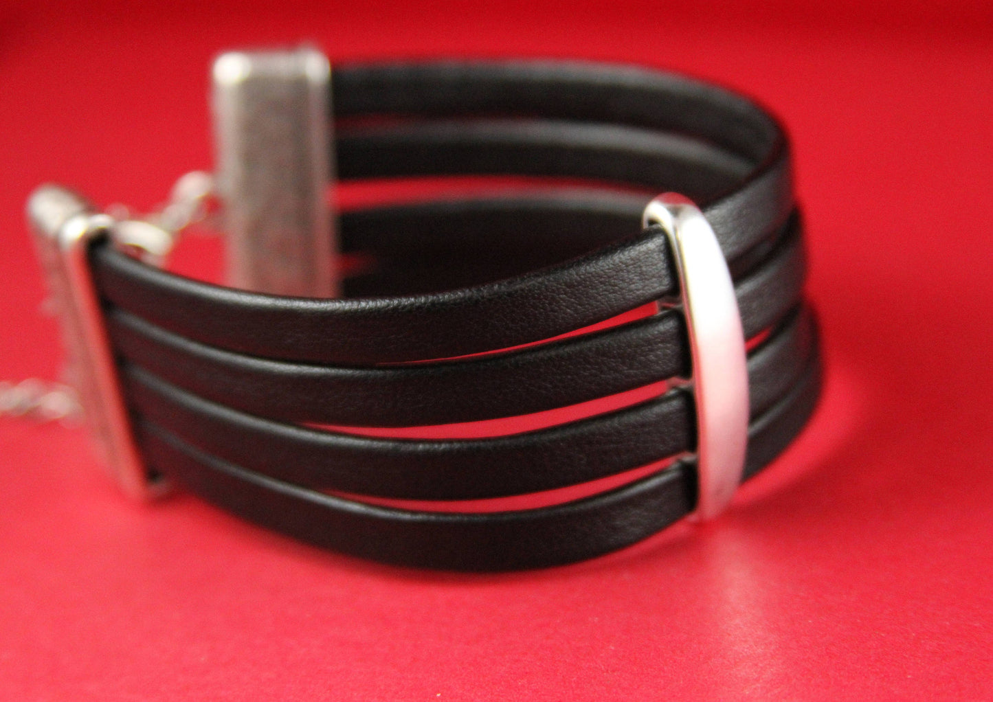 FS0579>> MADE in EUROPE 2 strand separators, bracelet component, bracelet finding, 4 strands separator, (9092) QTY2