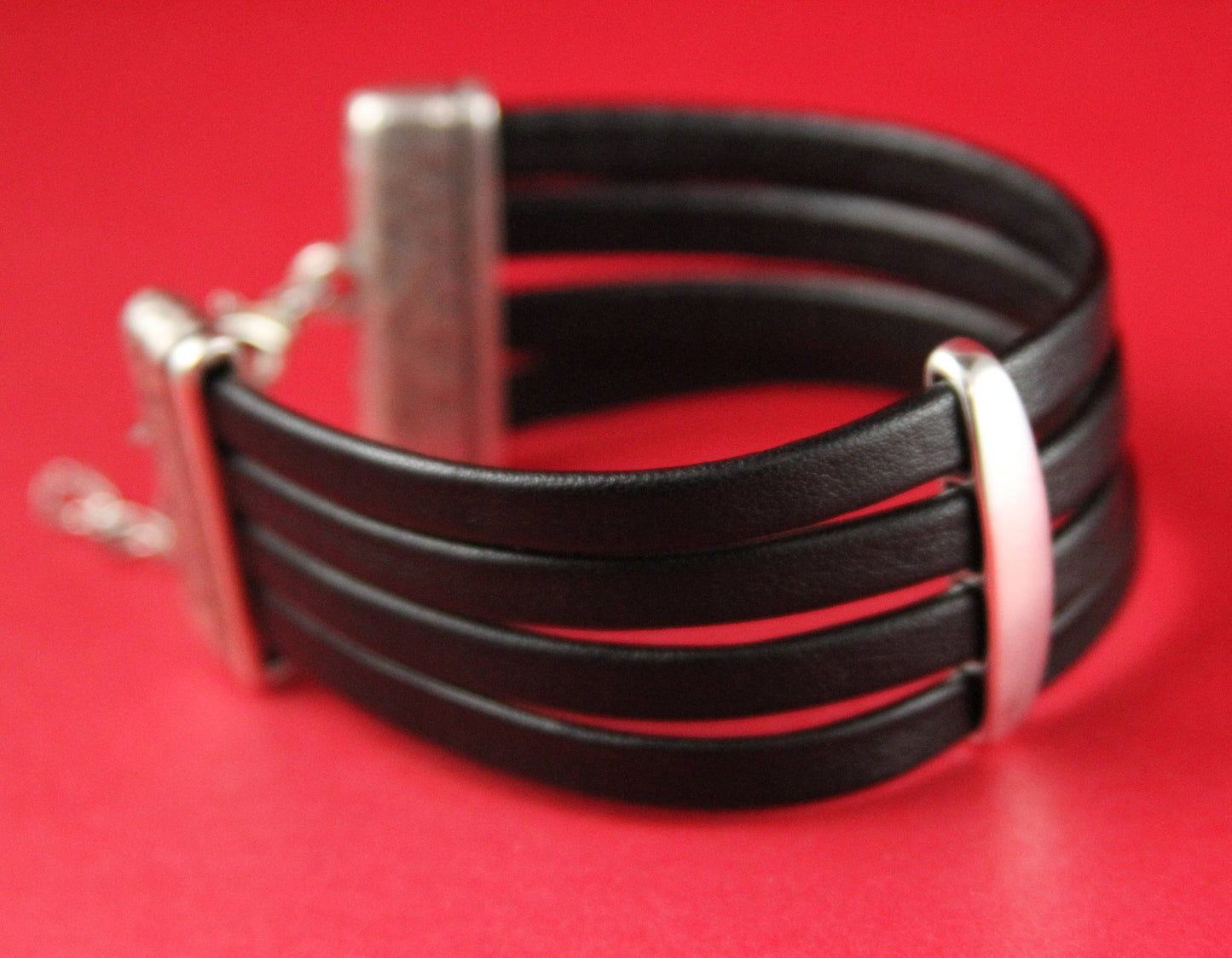 FS0579>> MADE in EUROPE 2 strand separators, bracelet component, bracelet finding, 4 strands separator, (9092) QTY2