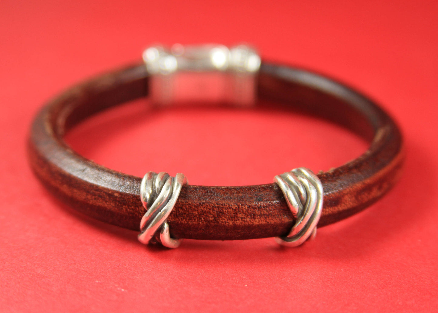 LS0084>>MADE IN EUROPE 2 zamak ring sliders, licorice ring slider, 10x6mm  sliders, silver ring sliders Qty2