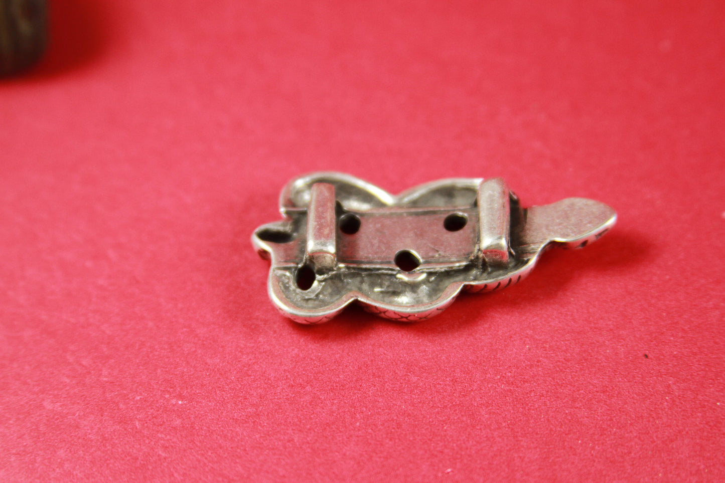 FS0007>>MADE in EUROPE  zamak snake slider, 10mm flat cord slider, 10mm leather cord snake slider, zamak slider Qty1