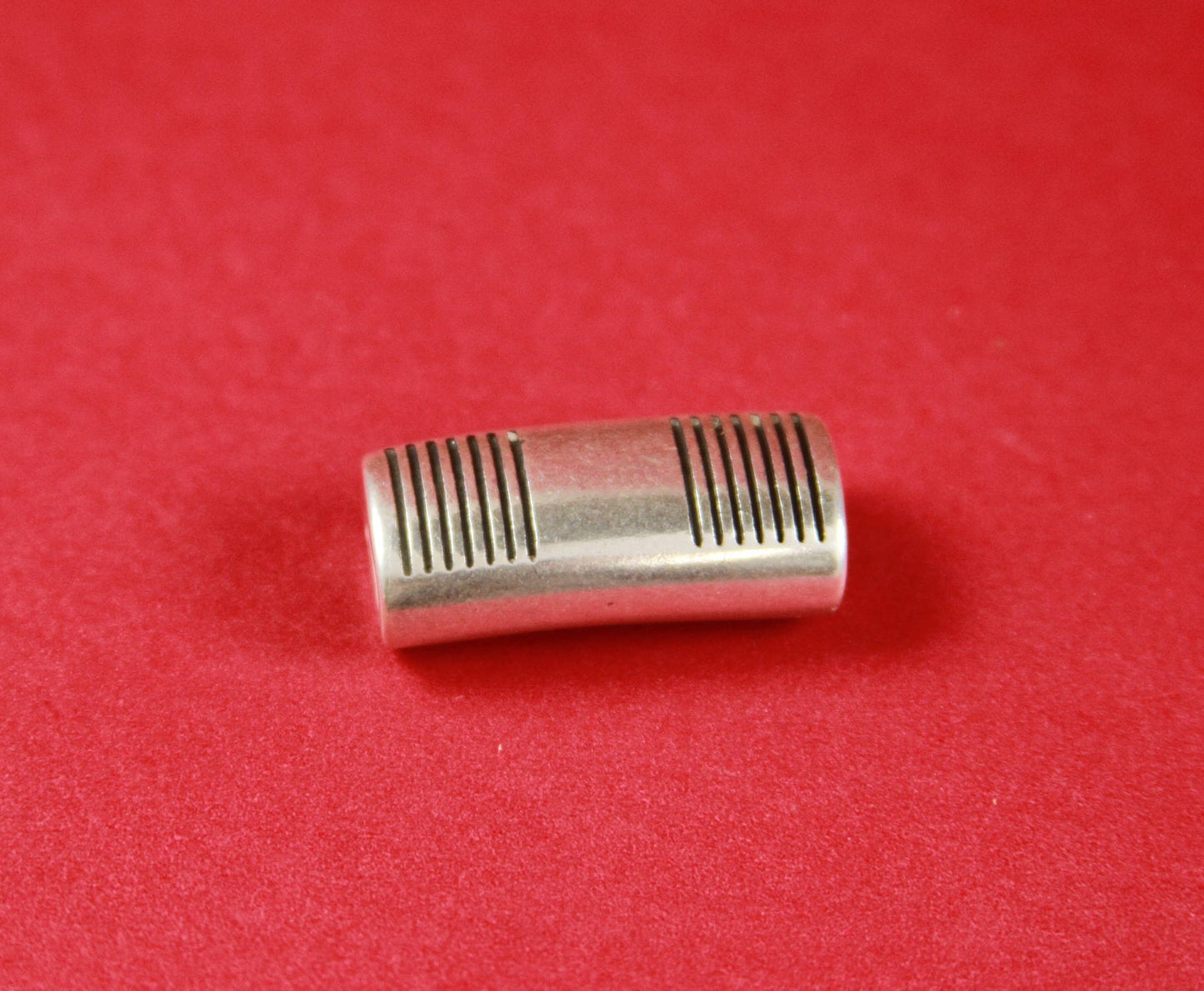 LS0039>>MADE in EUROPE zamak slider tube, 10x5mm licorice cord slider, large tube slider, 10x5mm tube slider Qty1
